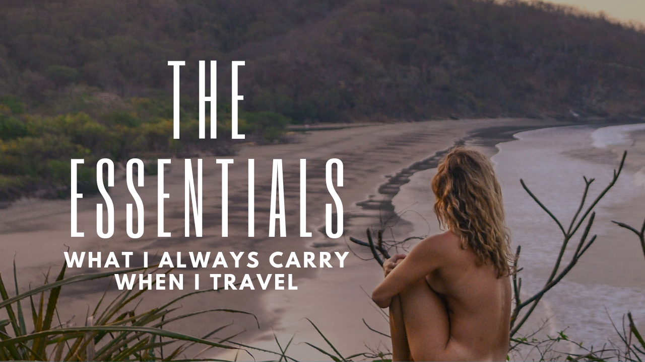 Travel essentials Lauren Rudick